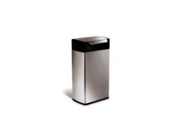 simplehuman 40L Rectangular Touch Bar Bin - Brushed S/Steel